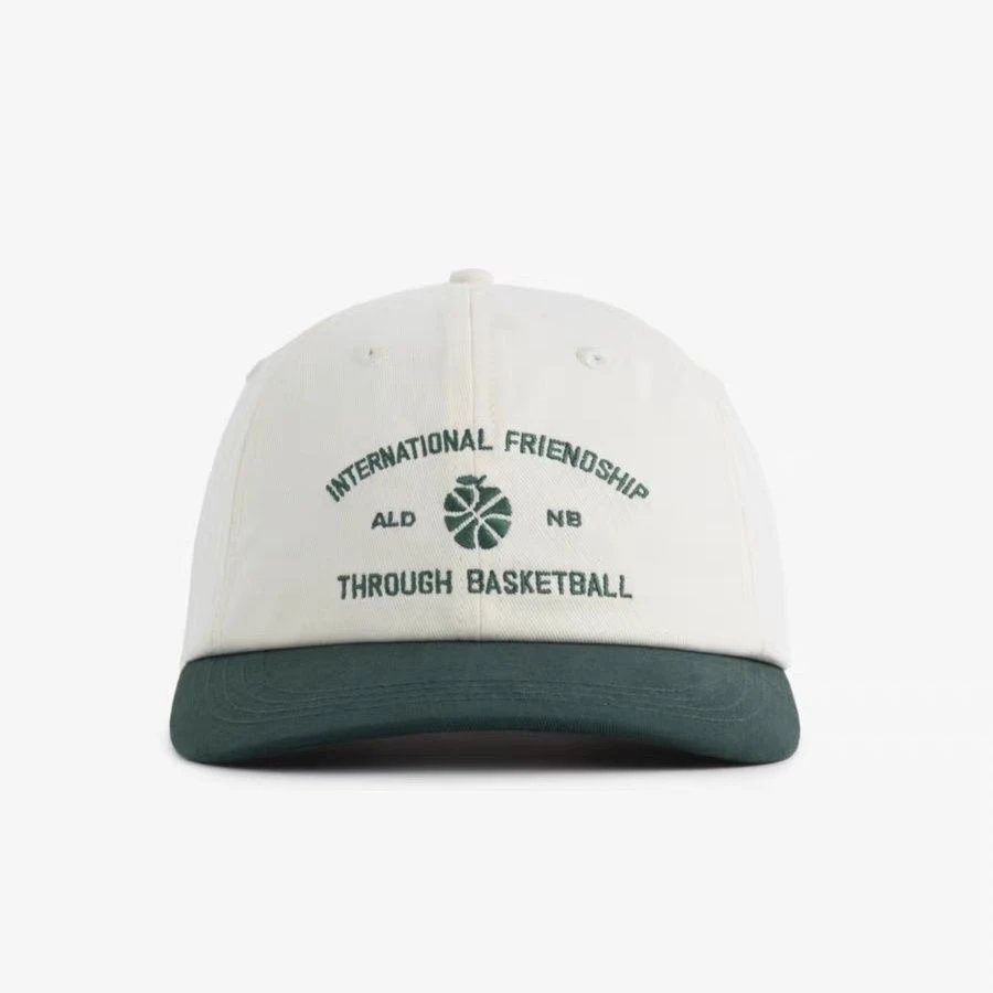 ALD NB International Friendship Basketball Cap - Cream Green