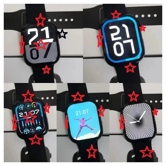 Amazfit GTS 4 Smartwatch with Custom Watch Faces and Black Strap