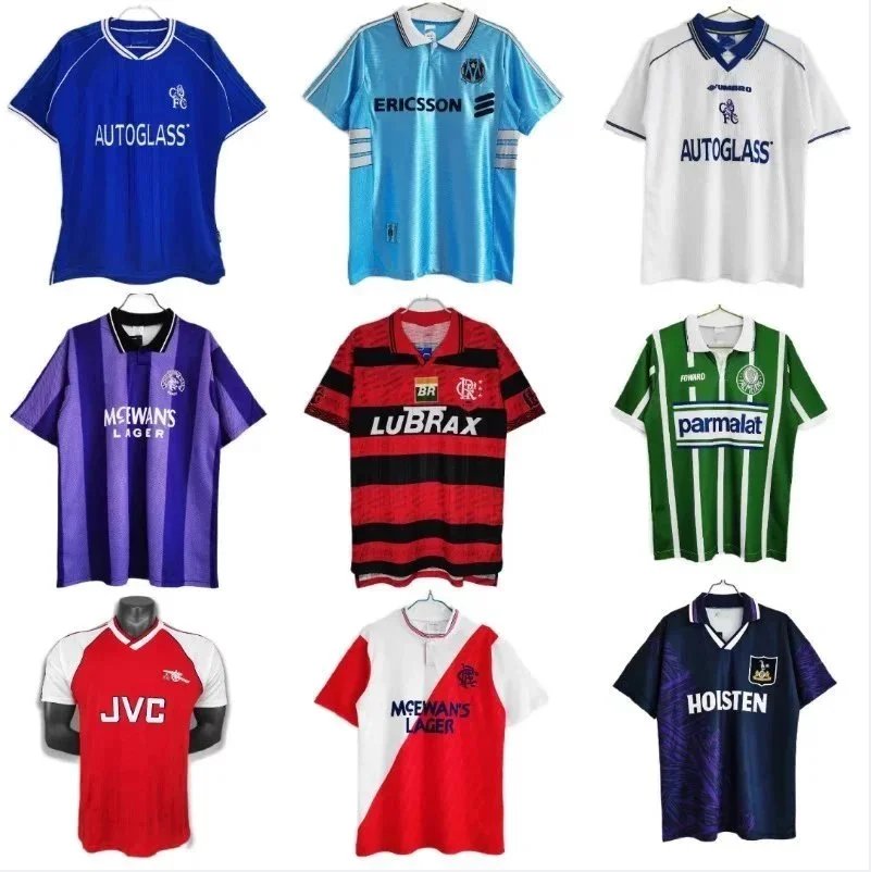 Autoglass Chelsea FC 1990s Blue Home Football Jersey