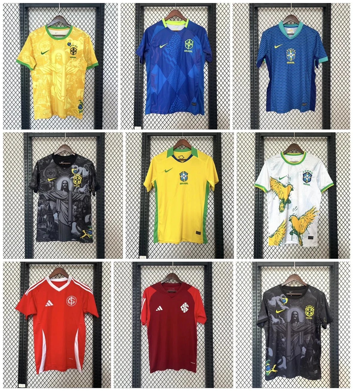 Brazil National Team 2022 World Cup Home Jersey Yellow Green
