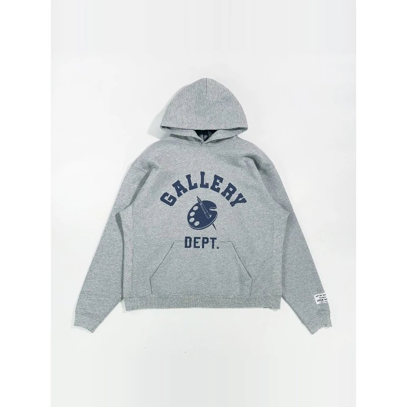 Gallery Dept. Gray Hoodie with Art Palette Logo