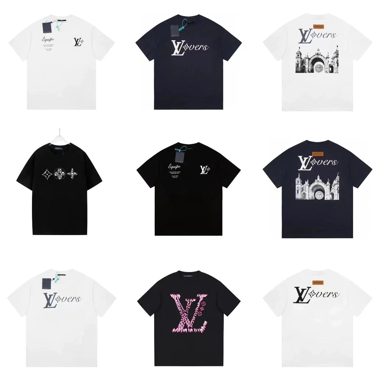 Louis Vuitton LVovers Graphic T-Shirt - Pink Floral Monogram