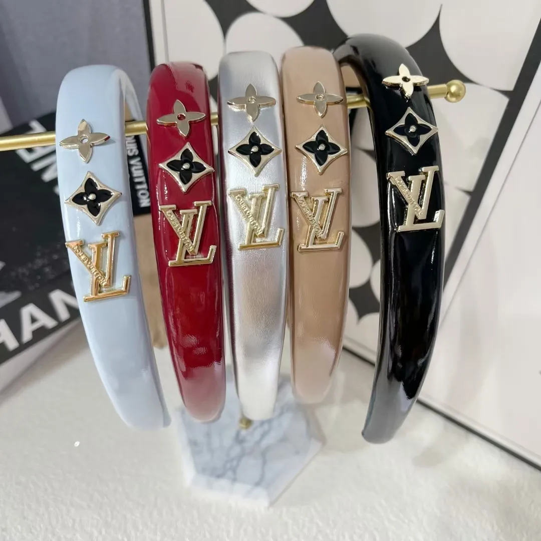 Louis Vuitton Monogram Flower Headband - Glossy Lacquer Finish