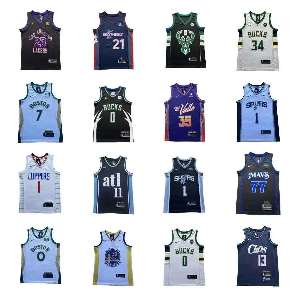 Nike NBA City Edition Jersey Los Angeles Lakers 23 Black Purple