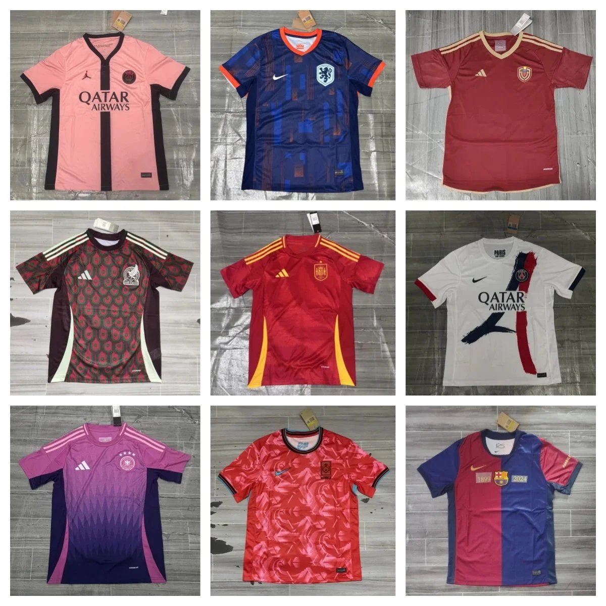 Nike Netherlands 2023 Away Jersey Blue-Orange Geometric Pattern