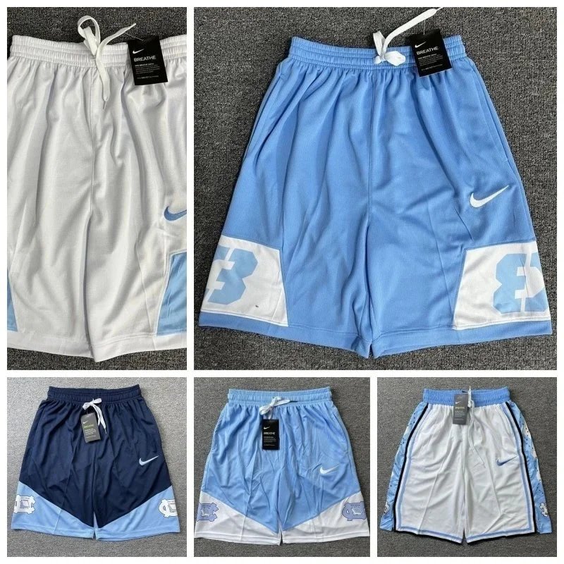 Nike North Carolina Tar Heels Basketball Shorts - Light Blue