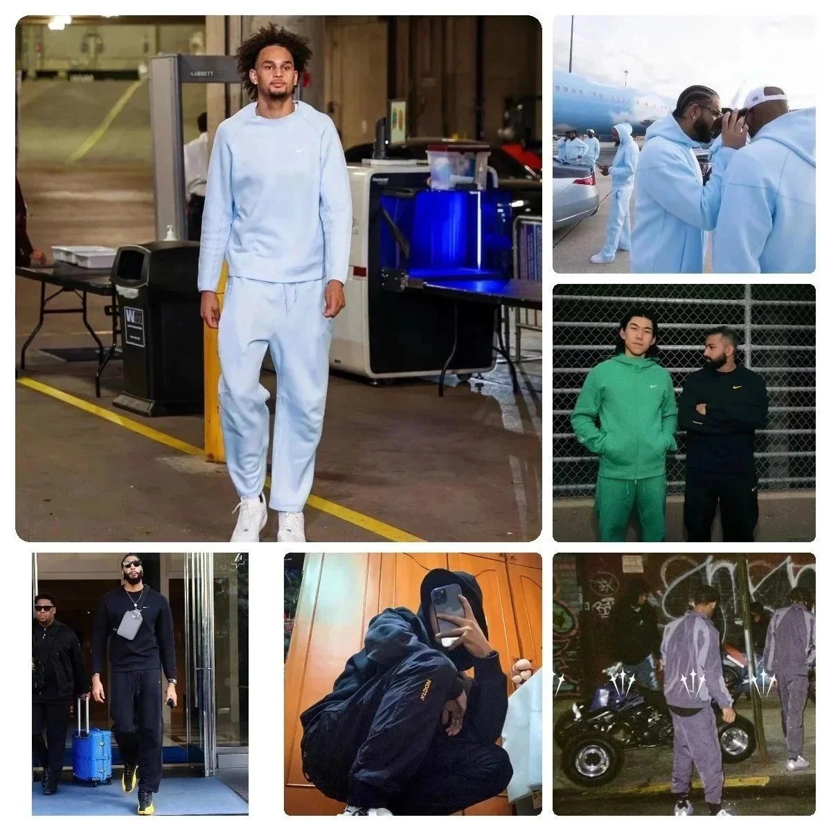Nike Sportswear Club Fleece Matching Set Light Blue