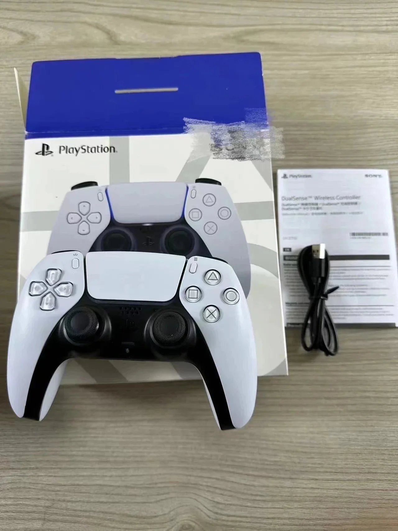 Sony PlayStation 5 DualSense Wireless Controller - White Black